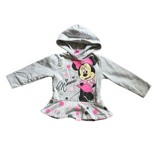 Disney Junior Minnie Mouse Peplum Hoodie | 2T
